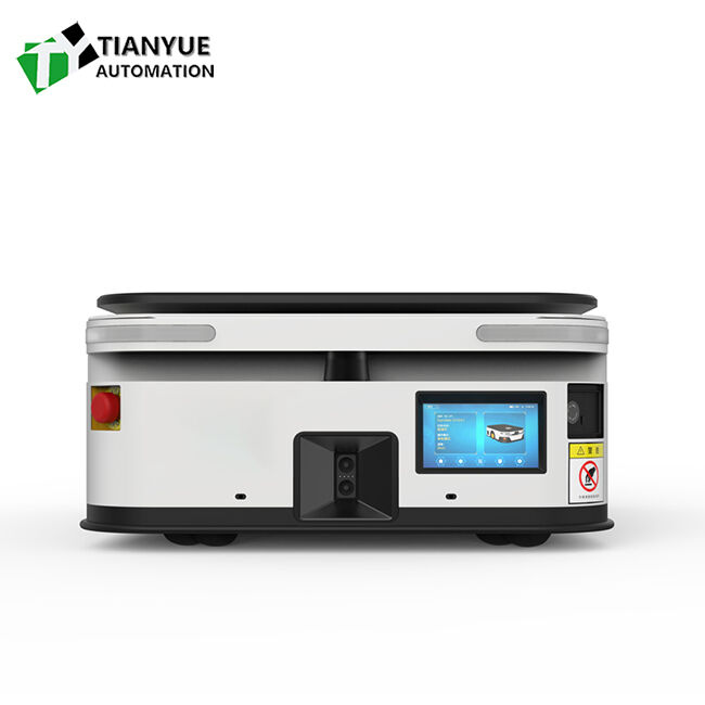 1.5m/s Maximum Speed AGV Automated Guided Vehicle with 400kg Rated Load and Two-Wheel Differential Drive