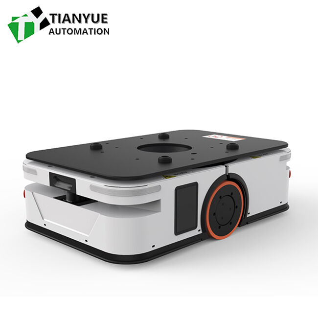 1.5m/s Maximum Speed AGV Automated Guided Vehicle with 400kg Rated Load and Two-Wheel Differential Drive