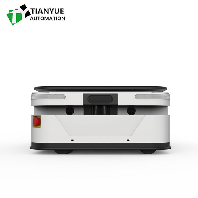 1.5m/s Maximum Speed AGV Automated Guided Vehicle with 400kg Rated Load and Two-Wheel Differential Drive