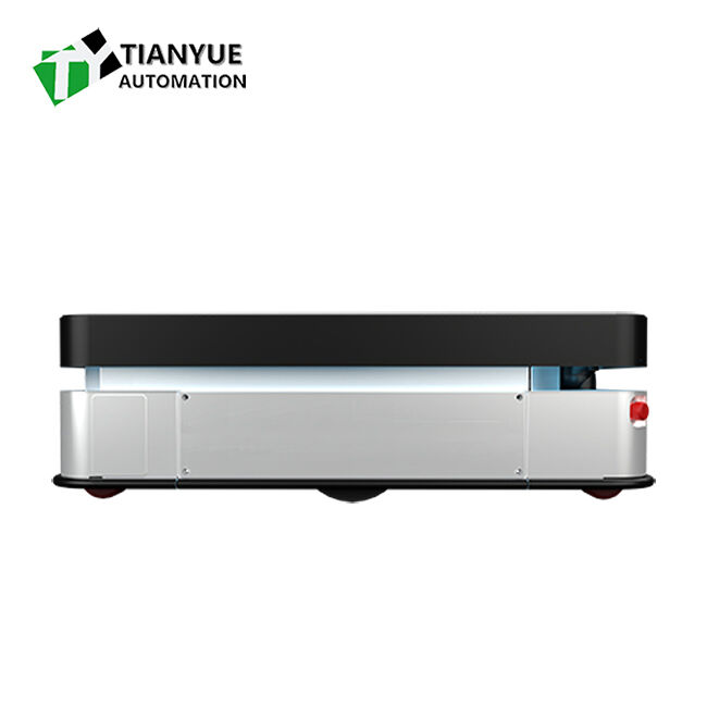 AGV Automated Guided Vehicle with Polyurethane Tyre Material and 1500 Kg Load Capacity for Precise ±10mm Parking Accuracy