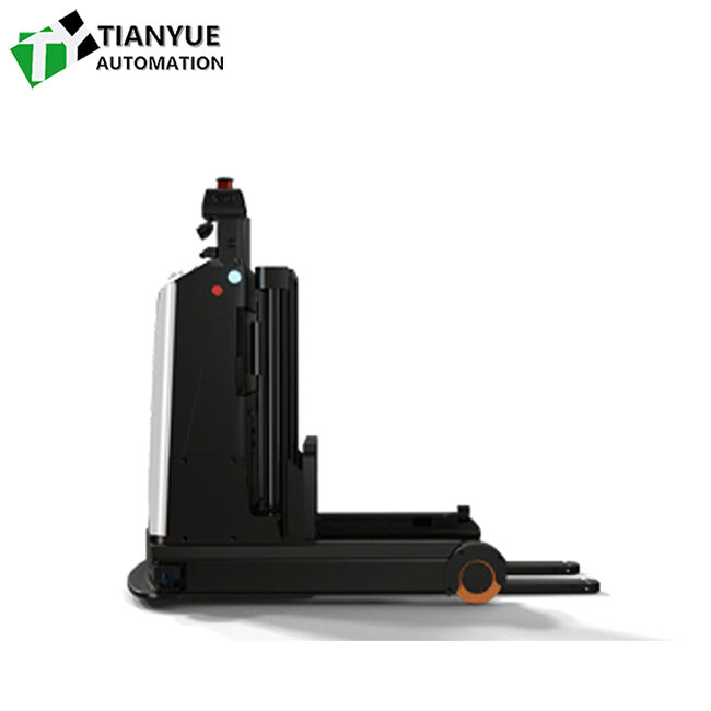 Intelligent Unmanned Forklift with Accurate Positioning ±10mm/±1° and Full Load Hill Climbing Ability 3% for 8 Hours Continuous Operation