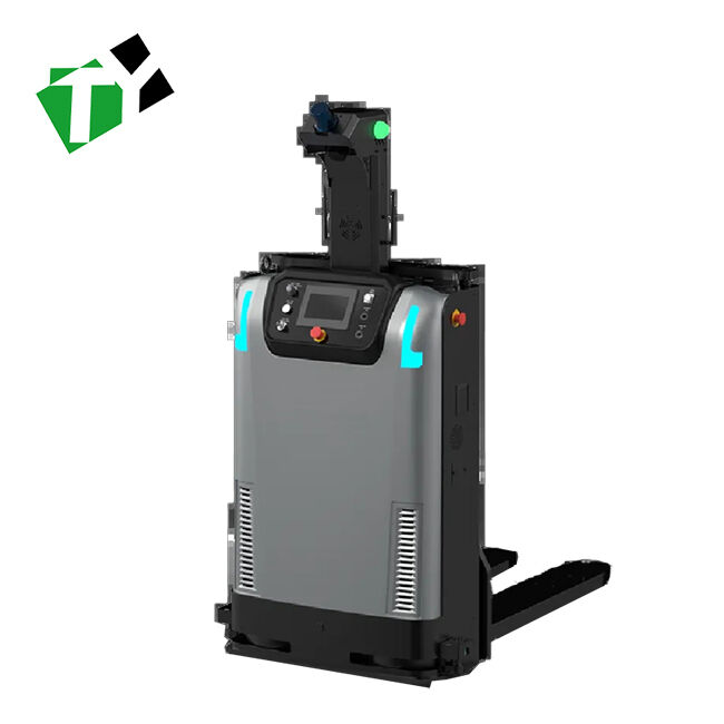 Intelligent Unmanned Forklift with 800KG Load Capacity, 8h Endurance Time, and ±5mm Stop Precision for Heavy Duty Material Handling