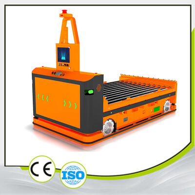 Two Way Power Rollers AGV Automated Guided Vehicle 1T-5T Load Customizable