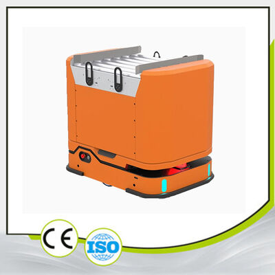 Custom Made AGV Automated Guided Vehicle Material Box Single Roller Backpack AGV Differential Drive