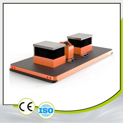 Combined Double Lift Backpack AGV Carts With Docking Adjustment XY Slide Load 2T