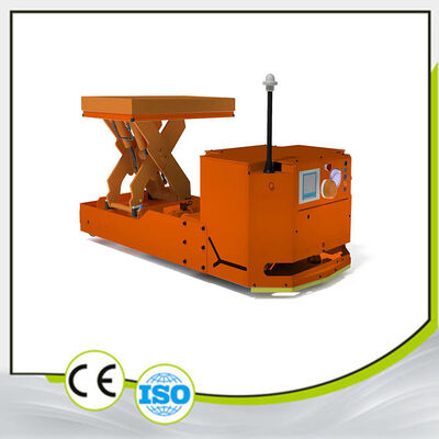 Custom AGV Automated Guided Vehicle Electric Rigid Chain Mechanism Lifting Platform Load 2000kg Steering Wheel Drive