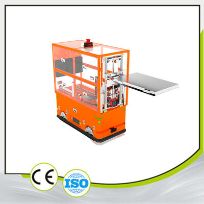 Semiconductor Panel Feeding Omnidirectional AGV Automated Guided Vehicle Load 50KG-100Kg