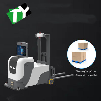 Intelligent Unmanned Forklift with 4m Maximum Lifting Height 1-3 Tons Load Capacity and 1.2m/s Operating Speed for Heavy Duty Logistics