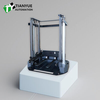 Automated Storage Shuttle System with Four-way Shuttle and Laser SLAM Navigation for ±10mm Precision in Warehouse Management