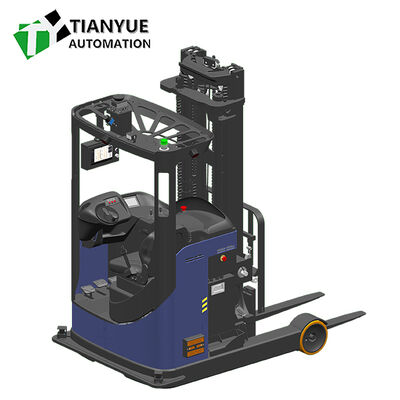 1600KG Load Capacity Intelligent Unmanned Forklift with 48V400Ah Battery Capacity and ±10mm Navigation Positioning Accuracy